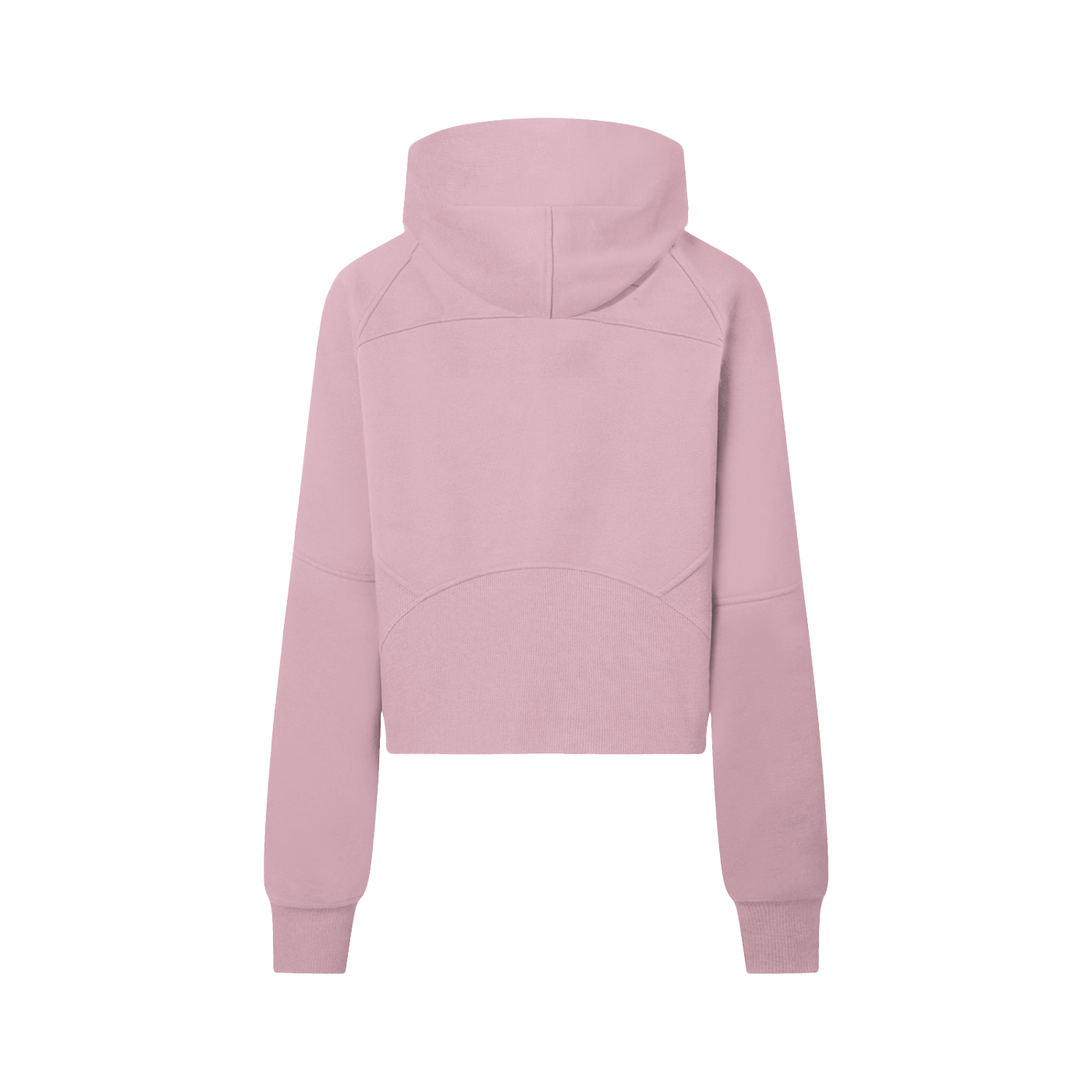 DI6NE Women Cropped Half-Zip Hoodie