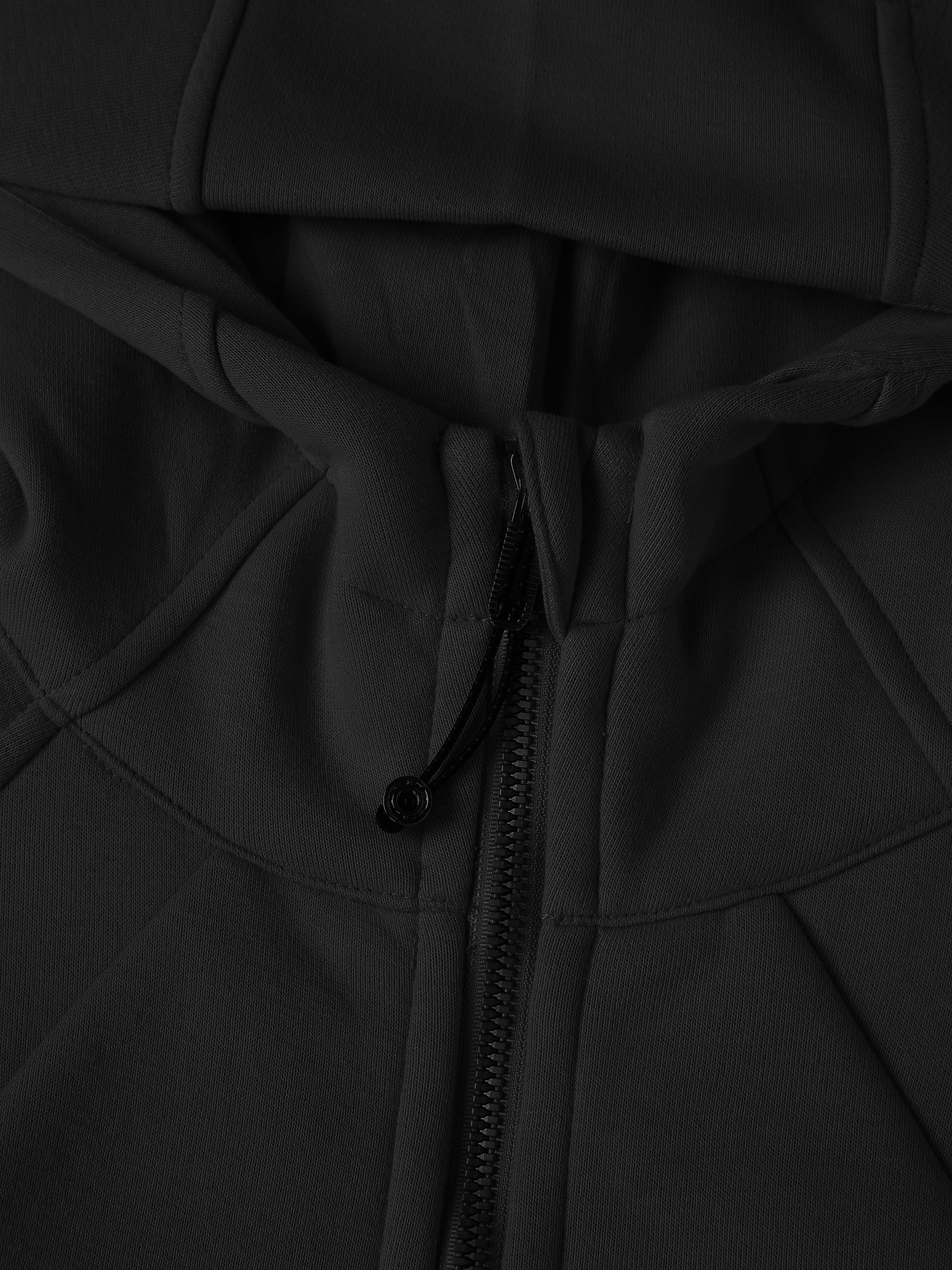 DI6NE Women Cropped Zip-Through Hoodie